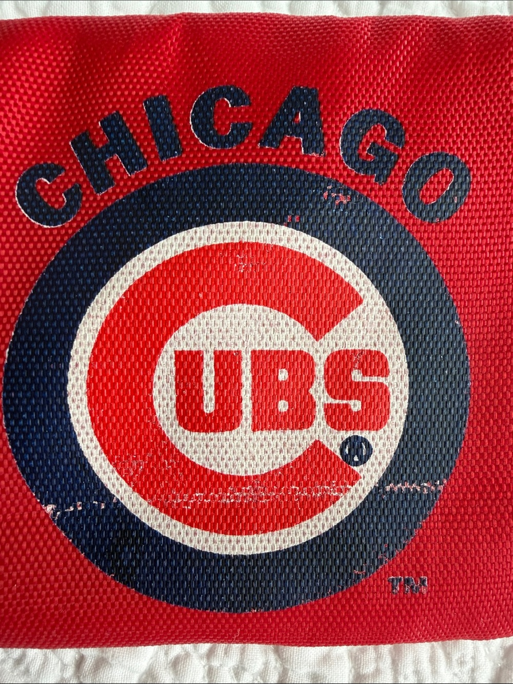 MLB Chicago Cubs Red Navy Kids Pouch